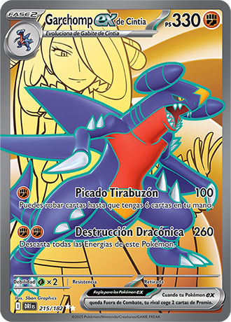 Caja Colección Premium Garchomp EX de Cintia