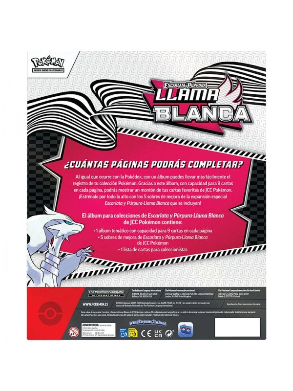 Pokemon Binder Collection LLAMA BLANCA