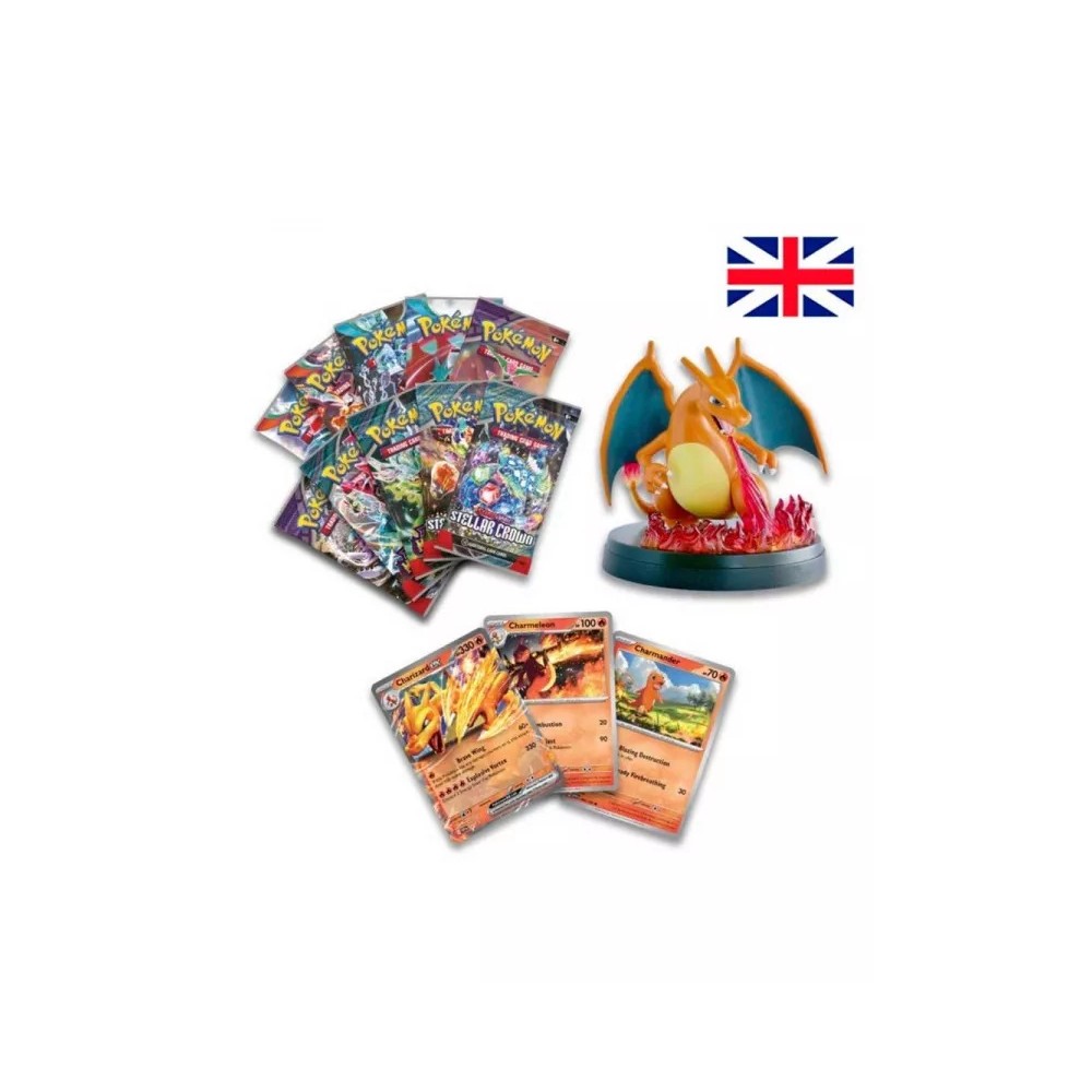 Caja Charizard EX Con Figura