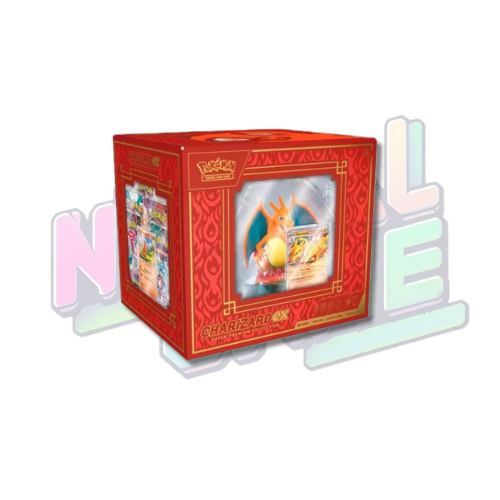 Caja Charizard EX Con Figura