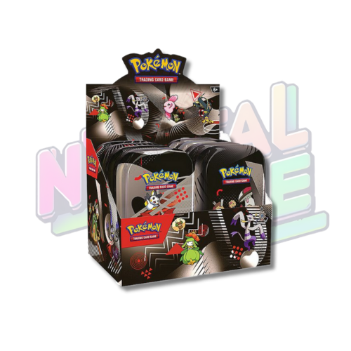Mini Latas Fulgor Negro y Llama Blanca