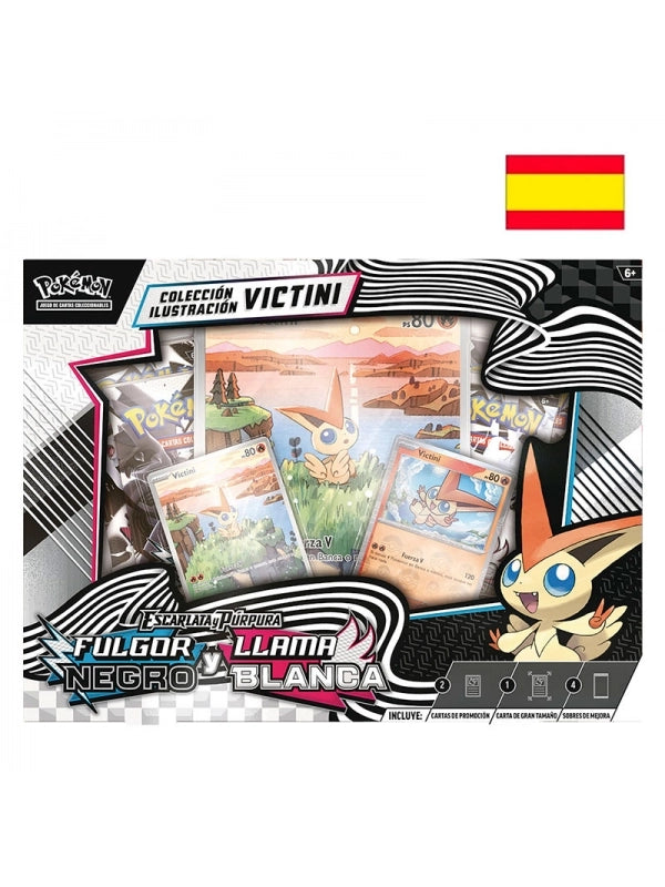 [PRE-VENTA] Blister Pokemon Coleccion Illustration Black Bolt & White Flare ESPAÑOL