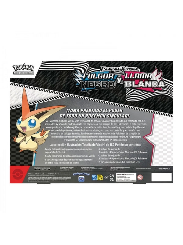 [PRE-VENTA] Blister Pokemon Coleccion Illustration Black Bolt & White Flare ESPAÑOL