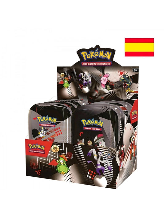 [PRE-VENTA] Pokemon TCG CASE 8 Mini Latas Black Bolt & White Flare SV10.5 ESPAÑOL