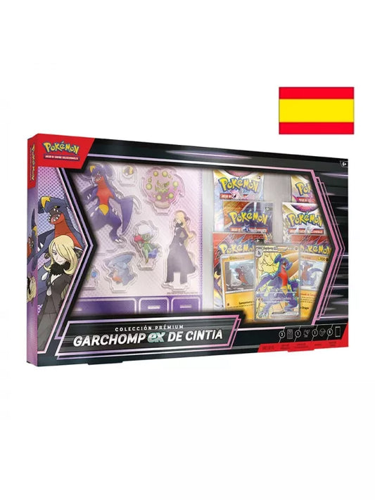 [PRE-VENTA] Caja Colección Garchomp EX de Cintia Premium EX ESPAÑOL