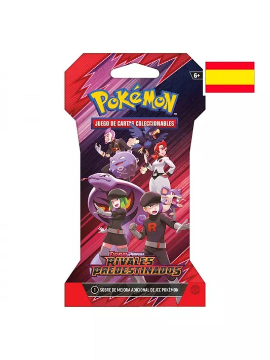 Sleeved Booster (1 Unidad) Español - Destined Rivals - Pokémon TCG